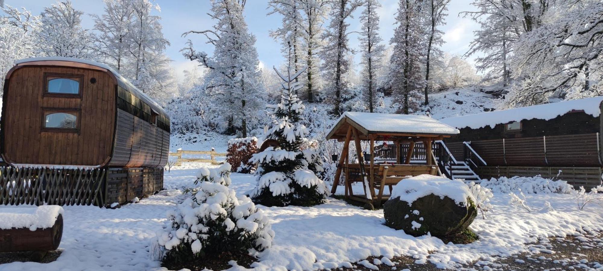Ma Roulotte Sous Les Chenes- Au Naturel Raon-aux-Bois Екстериор снимка